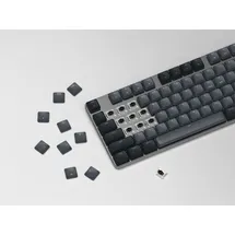 Satechi SM3 Slim Backlit Mechanical Tastatur – Kompatibel mit Mac und Windows – Verbindung mit vier Geräten und nahtlosem Umschalten – 14 ve... - Grau