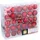 giftsome 60 Weihnachtskugeln Set - Christbaumkugeln Rot - Weihnachtsbaum Deko - Christbaumschmuck - Weihnachtsbaumkugeln - Für den Innen- und Außeneinsatz - Kunststoff