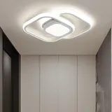 JDONG 50 cm Deckenventilator Weiß