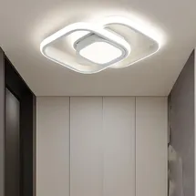 JDONG 50 cm Deckenventilator Weiß