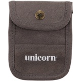 Unicorn Information System Unicorn Accessory Pouch, Zubehörbeutel, grau beflocktes Leder