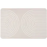 Wenko Badematte Nazca Beige 60 x 39 cm
