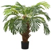 Künstliche Palme Cycas mit Topf 90 cm Grün