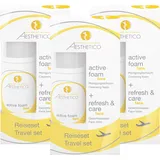 AESTHETICO Reiseset Refresh & Care + Active Foam Reinigungsschaum 100 ml