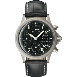 Sinn Instrumentelle Chronographen 356 Flieger 356.020 - schwarz - 38.5mm