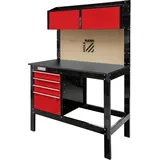 Holzmann, Werkbank + Arbeitsbock, Werkbank (120.50 cm, 58 cm)