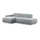 TRENDMANUFAKTUR Ecksofa TRENDMANUFAKTUR "Braga, mit hochwertigem Kaltschaum, L-Form, in Cord erhältlich", grau, B:275cm H:72cm T:160cm, 88% Polyester, 12% Polyacryl, Sofas, Ecksofa, modernes Sofa, Couch mit hohem Sitzkomfort, 275/72/160 cm (B/H/T)