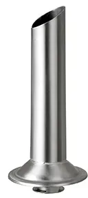 1 x KitchenAid Wurstfüllhorn für Kitchen Aid, Edelstahl