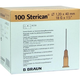 B. Braun Sterican Kanülen 18GX1 1/2 1.2X40mm