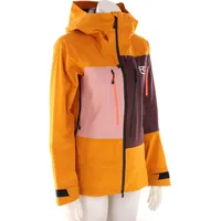 Ortovox 3L Deep Shell Damen Tourenjacke-Orange-L