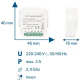 Unitec WIFI Jalousie-Einbaumodul steuerbar per Tuya-App