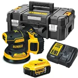 DeWalt DCW210P2 Akku-Exzenterschleifer inkl. Koffer + 2 Akkus 5.0Ah