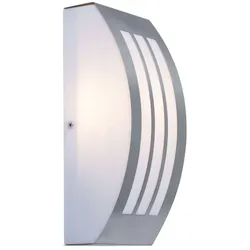 Design Wand Strahler Edelstahl Leuchte Fassaden Beleuchtung Außen Garten Lampe