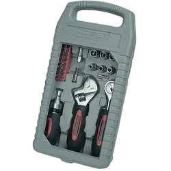 Mannesmann BRÜDER MANNESMANN M29038, Schwarz, Metallisch, Rot, 37 Werkzeug