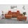 sit&more Ecksofa SIT & MORE "Westham L-Form", orange (terra), B:275cm H:88cm T:172cm, 90% Polyester 10% Polyamid, Sofas, Ecksofa, mit Recamiere, mit oder ohne Bettfunktion, Bettkasten, Füße Eiche