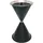 SZ METALL 29715 Standaschenbecher schwarz, 1 St.