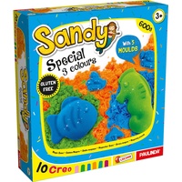Lisciani 80823 Sandy Special (600 g), magischer Sand, gr, Mehrfarbig, 600 gr