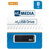 MyMedia MyUSB 8GB USB-Stick Schwarz
