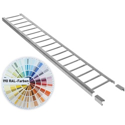 Schneefanggitter 15cm hoch, 1,5m lang, RAL-Farben
