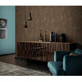 Fashion for walls Vliestapete Chroma 53 cm x 10 m Phthalate frei petrol 10375-19