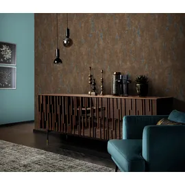 Fashion for walls Vliestapete Chroma 53 cm x 10 m Phthalate frei petrol 10375-19