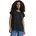 Ladies Extended Shoulder Tee schwarz S