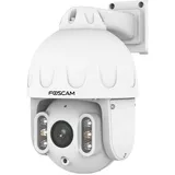 Foscam SD8EP 8 MP PoE PTZ Dome Überwachungskamera 4-fach optischem Zoom, UHD-Videoqualität, HDR, für Innen- und Außenbereich, intelligenter Personen- und Fahrzeugerkennung