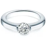 Trilani Ring aus Sterling Silber mit Zirkonia in silber | Gr.: 56