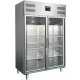 Saro Gewerbekühlschrank mit Glastür - 2/1 GN Modell GN 1200 TNG