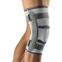 Bort Kniebandage einstellbares Gelenk Knie Gelenk Stütze Bandage Gelenk Schiene, Links, L Plus