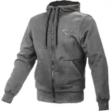 Macna Nuclone Hoodie, Textiljacke - Dunkelgrau - XL