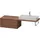 Duravit L-Cube Seitenschrank, 2 Auszüge, LC583902121,