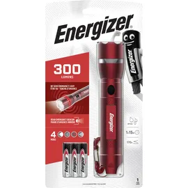 Energizer Emergency Metal LED Taschenlampe rot