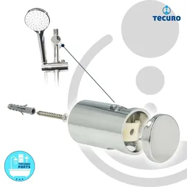tecuro ew-100 Brauseset mit 5 Funktionen Chrom 160 cm