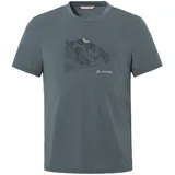 Vaude Tekoa Iii Kurzarm-t-shirt - Heron - M
