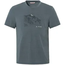 Vaude Tekoa Iii Kurzarm-t-shirt - Heron - M