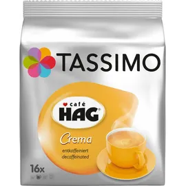 TASSIMO Caffè Crema entkoffeiniert Kaffeekapseln 80 St.