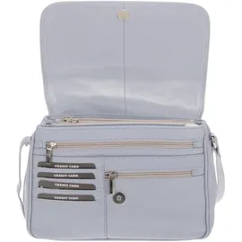 Alessandro Salvatore Florenz 12975 Schultertasche Leder Grau