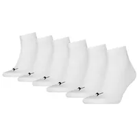 Puma Socken 6 Paar Weiß 43-46