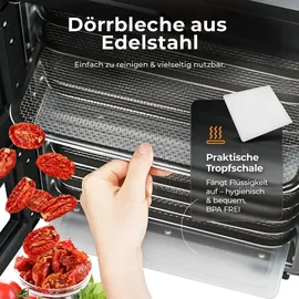 Balter Dörrautomat Edelstahl Silber