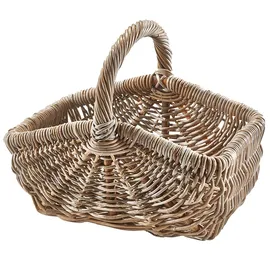 Kobolo CLARA Einkaufskorb Rattan Kubu Grey