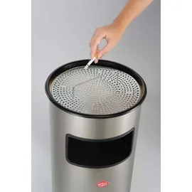Wesco Standascher mit Sieb in der Farbe silber,
