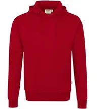 HAKRO® Kapuzen-Sweatshirt "GOTS" 560 - S - Rot