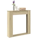 vidaXL Kaminumrandung Sonoma-eiche 100x20x100 Cm Holzwerkstoff Vidaxl