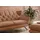 KAWOLA 2-Sitzer Charme Cord rost