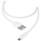 Vivanco USB-A auf Micro-USB 1,2 m Weiß