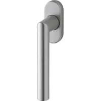 Erich Dieckmann edi DK-Fenstergriff Janus 1010/1000 mit ovaler Rosette,VK7x35 Edelstahl matt