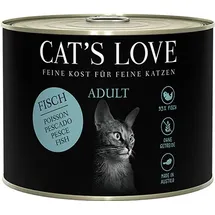 Cat's Love Fisch Pur mit Distelöl und Petersilie 6 x 200 g