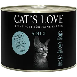 Cat's Love Fisch Pur mit Distelöl und Petersilie 6 x 200 g