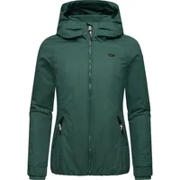 Ragwear Damen warme Winterjacke Wasserdichte Jacke Dizzie Warm YOUMODO Pine Green Gr. S - S